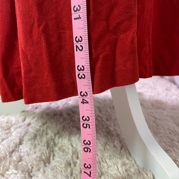 Vintage Red Summer Dress or Beach Coverup - Picture 10 of 12